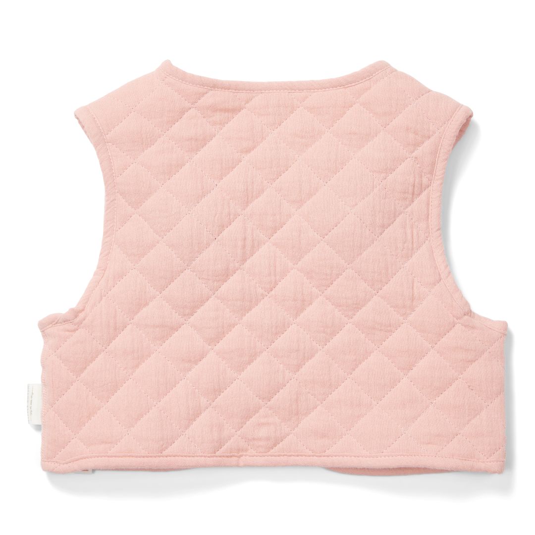 Wendbare Weste pink/weiß | Little Dutch