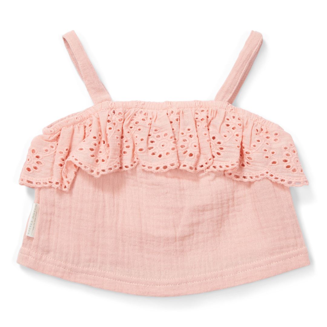 Top Bloem Roze | Little Dutch