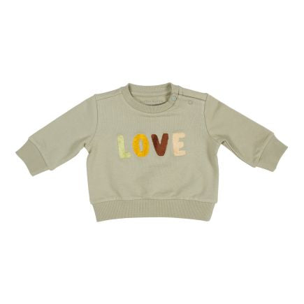 Pullover "Love" - 50/56 | Little Dutch