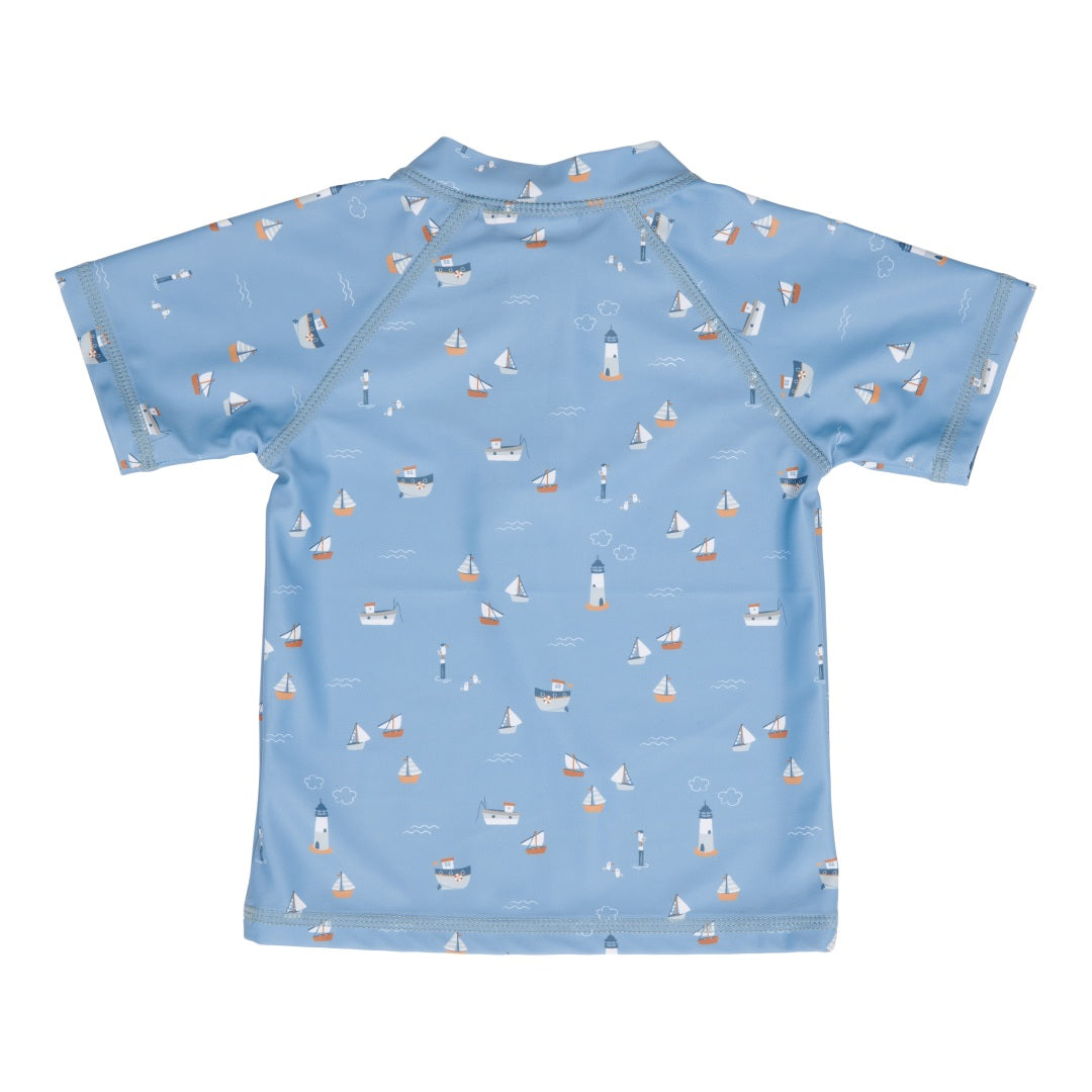Zwemshirt Sailors Bay Donkerblauw | Little Dutch