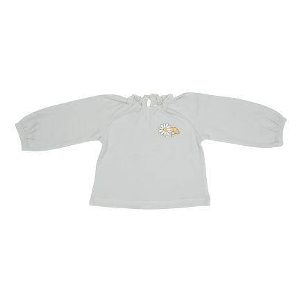 T-Shirt langärmlig Vintage Little Flowers Green | Little Dutch