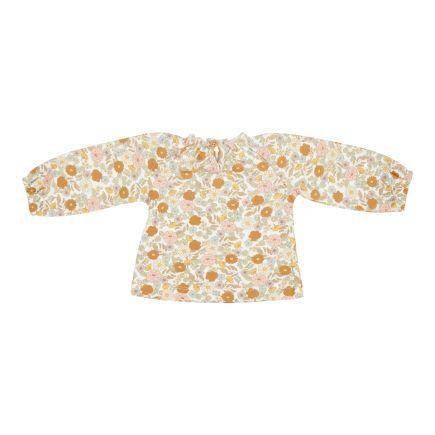 T-Shirt langärmlig Vintage Little Flowers - 50/56 | Little Dutch