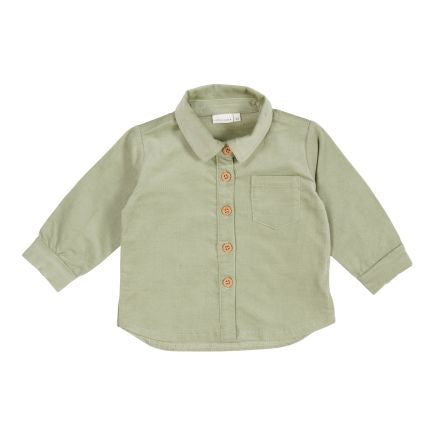 Hemd Grün - 62 | Little Dutch