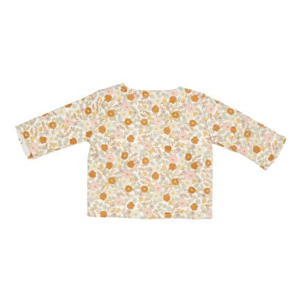 Langarmshirt mit Kragen Vintage Little Flowers - 50/56 | Little Dutch