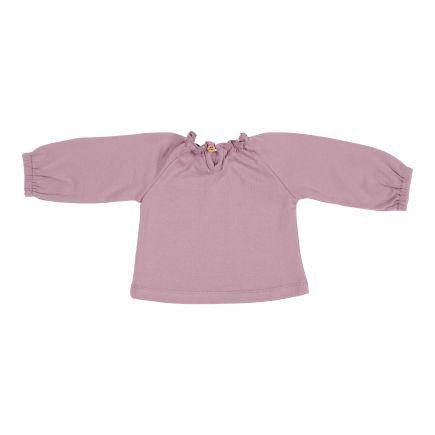 Langarmshirt Vintage Little Flowers Mauve - 50/56 | Little Dutch