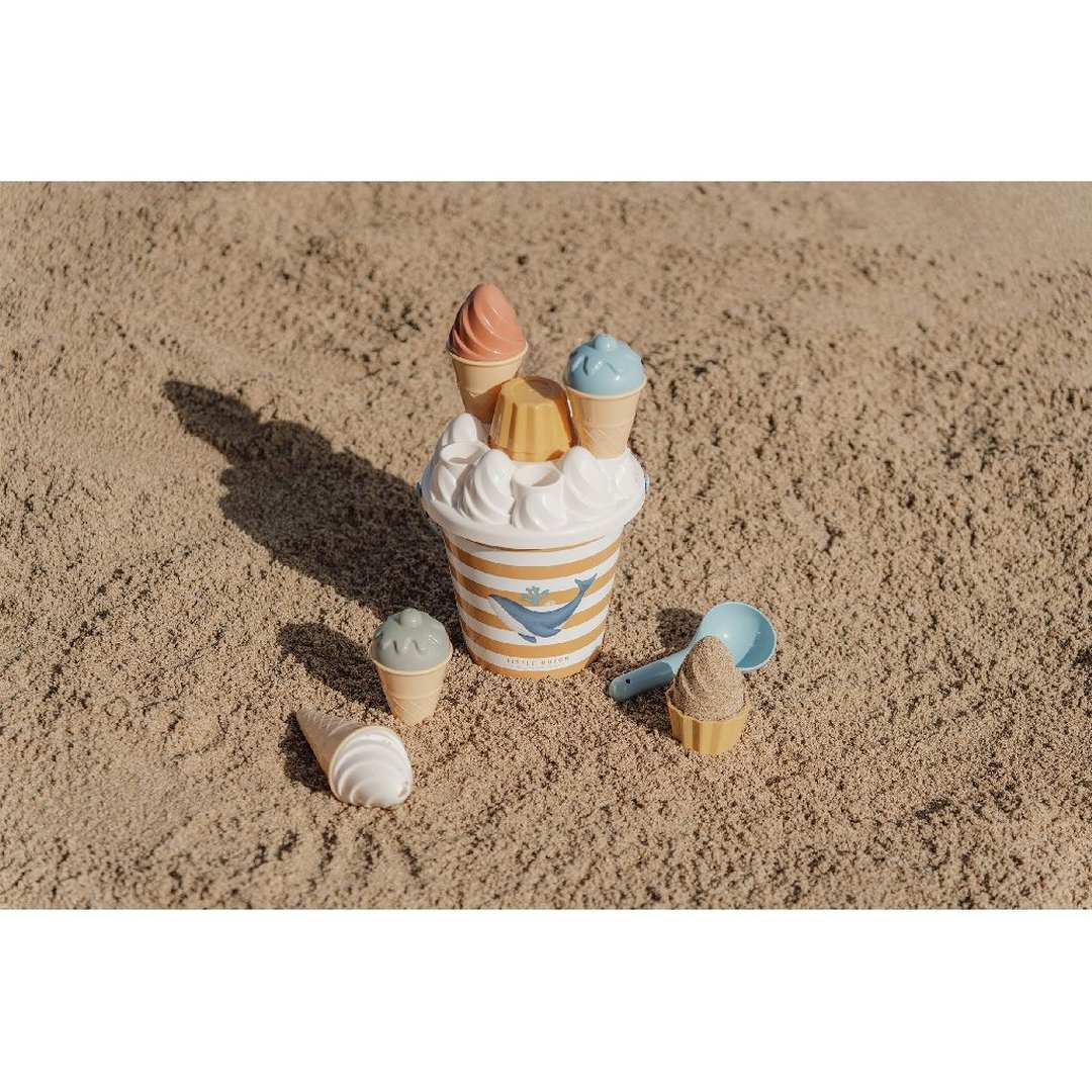 Ocean Dreams Blue Ice Cream Bucket Set | Little Dutch