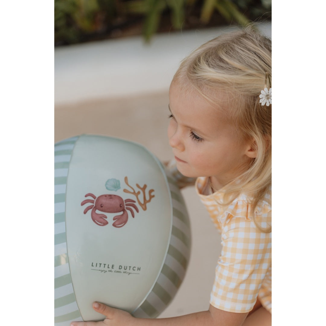 Beach ball Fresh Greens 35 cm | Little Dutch