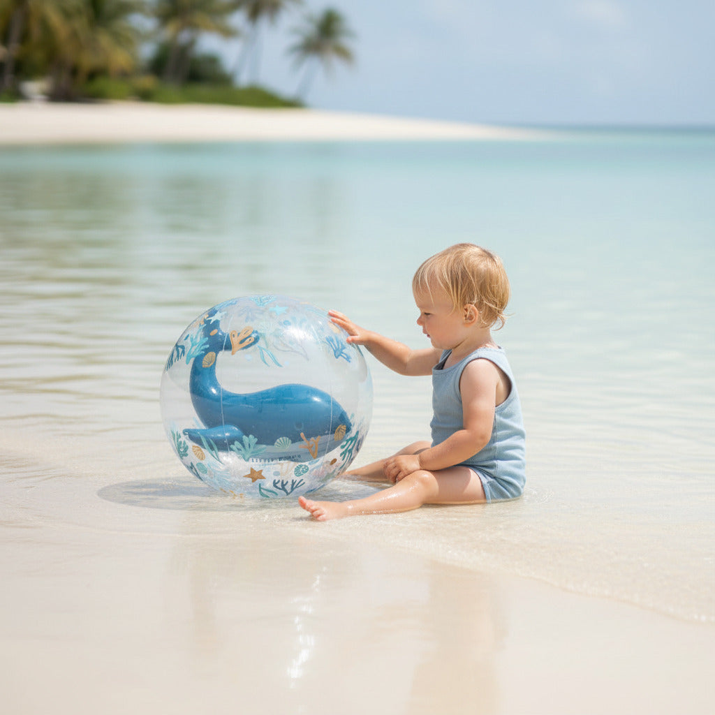 3D Strandball Ocean Dreams Blau | Little Dutch