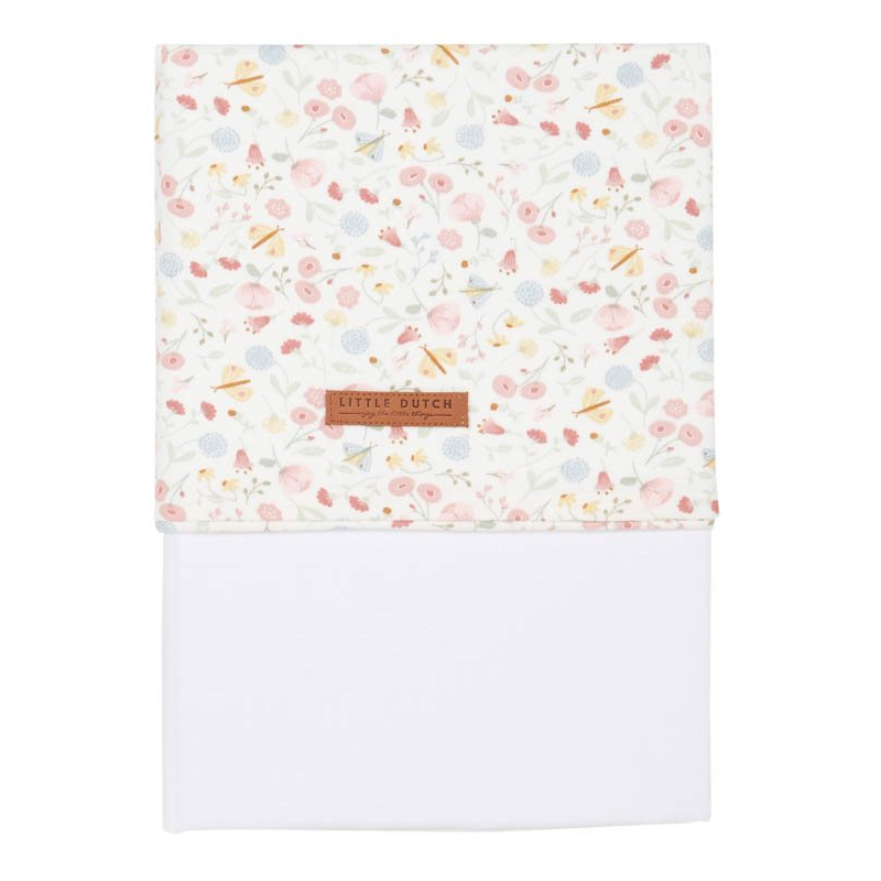 Kinderbettlaken Flowers & Butterflies | Little Dutch