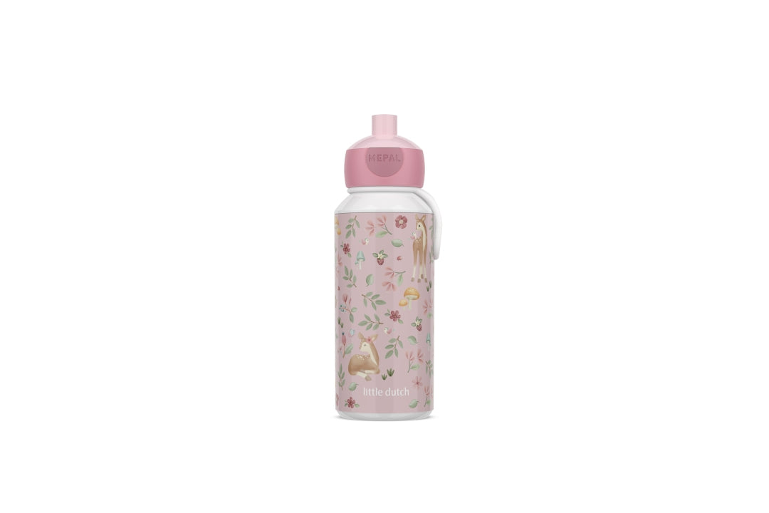 Trinkflasche pop-up campus 400 ml - Fairy Garden | Mepal x Little Dutch