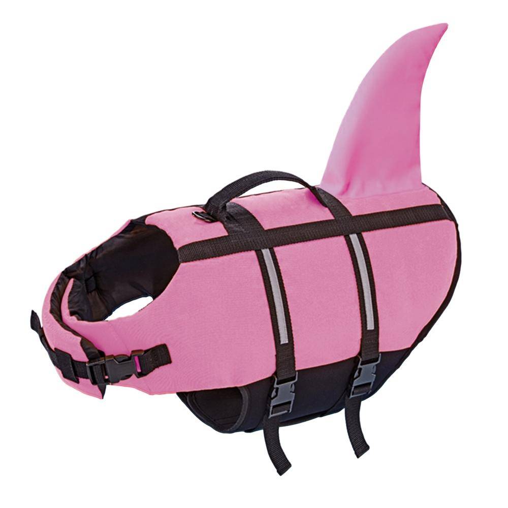 Gilet de sauvetage pour chien « Sharki » rose, taille L - 40 cm | Nobby