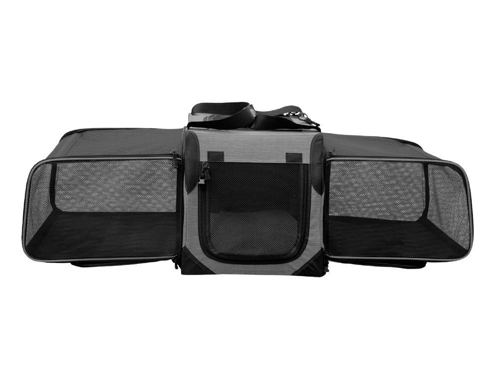 Traveler pour chats « EXTEND » gris M : 61 x 43 x 45 cm | Nobby
