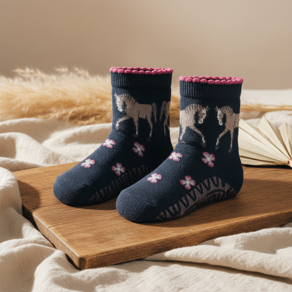 Glitzer Flitzer AIR Pferd Socken | Sterntaler