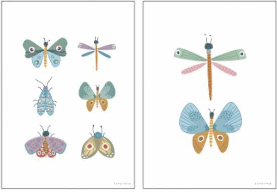 Poster Schmetterling | Little Dutch