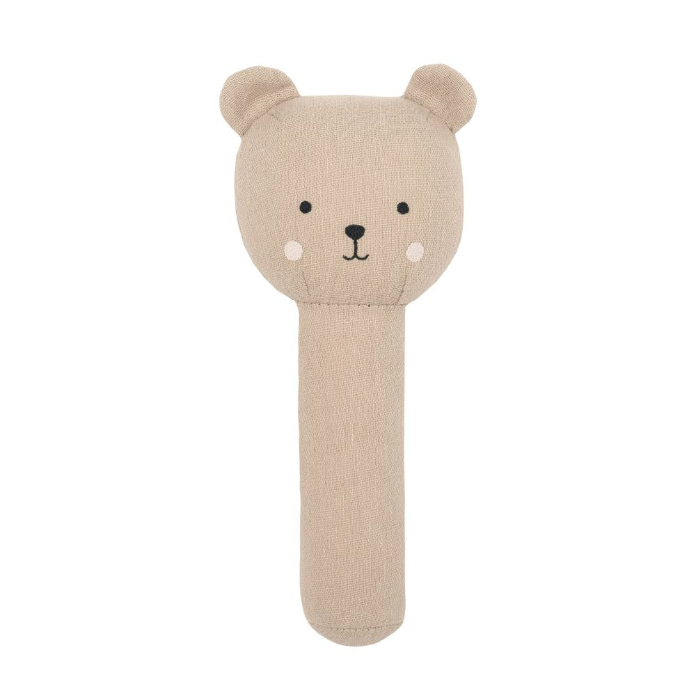 Stoff Stabrassel Teddy braun | JaBaDaBaDo