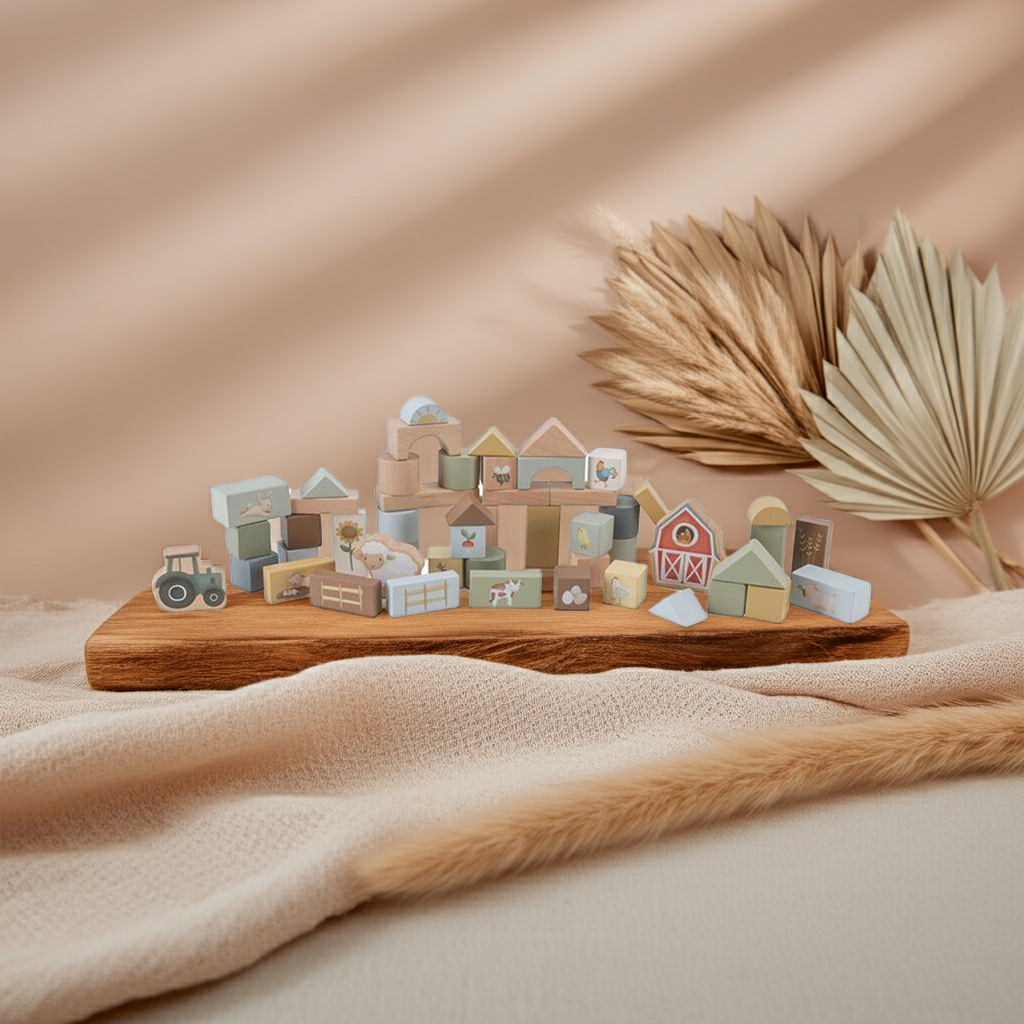 Building blocks Little Farm | Little Dutch