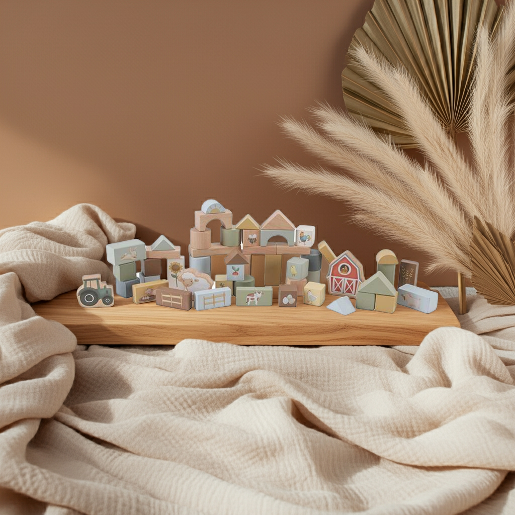 Building blocks Little Farm | Little Dutch