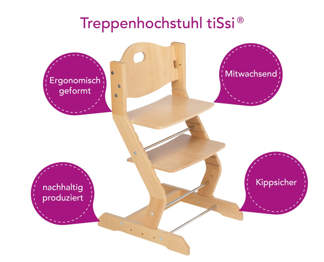 Hochstuhl  Buche NATUR | tiSsi®