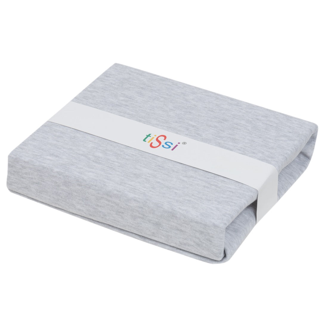 Spannbetttuch HAJO/JORI GRAU 120x60 cm | tiSsi®
