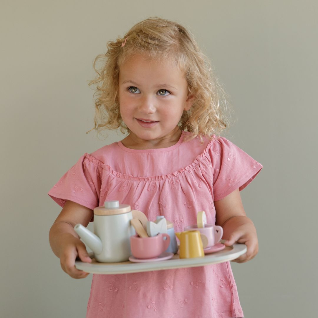 Teeservice Holz Mehrfarbig | Little Dutch