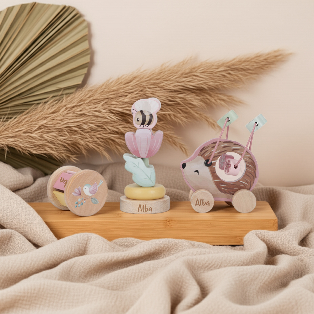 Coffret cadeau Jardin de fées en bois | Little Dutch