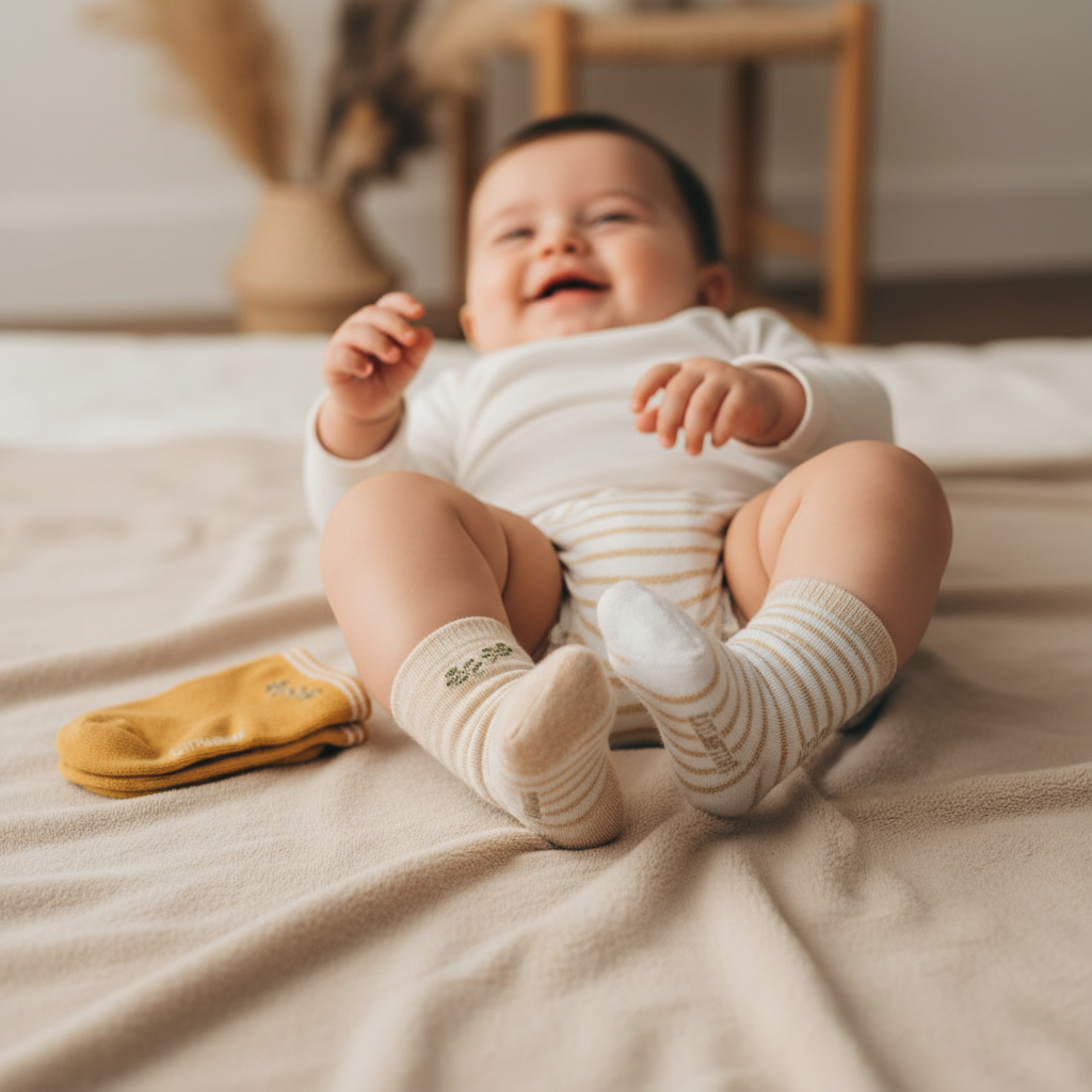 3-pack socks Multi - 62-74 - Little Farm | Little Dutch