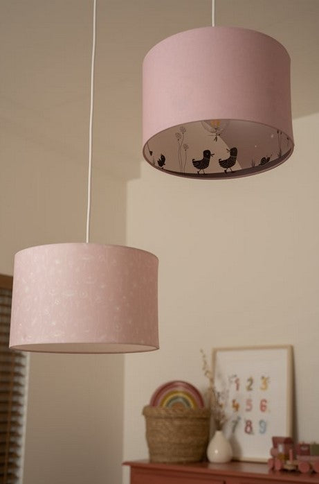 Little Dutch Pendelleuchte - Silhouette Little Goose - Pink