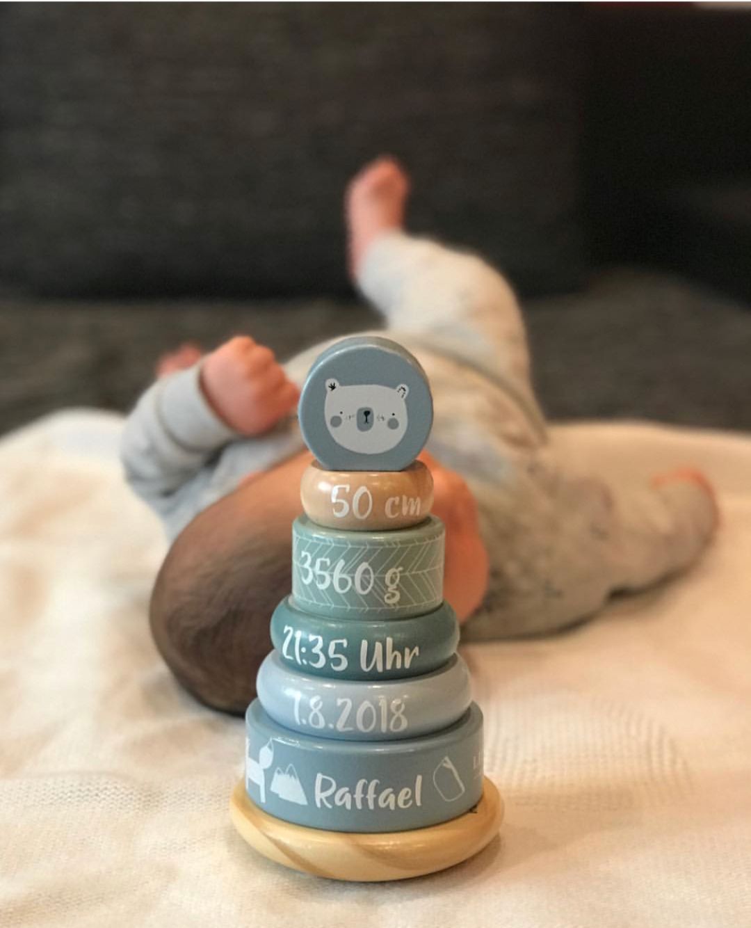 Stapelturm Adventure blue - doppelseitig | Little Dutch