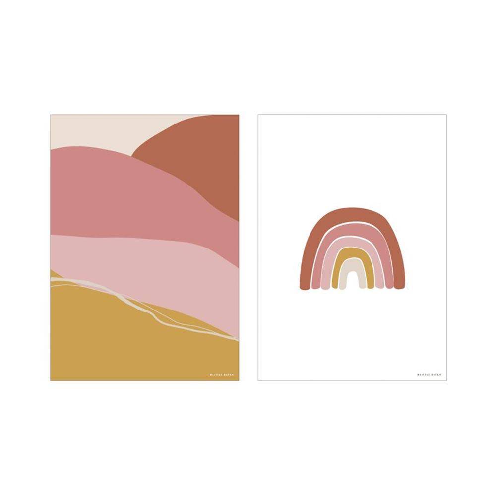 Poster Horizont Pink | Little Dutch
