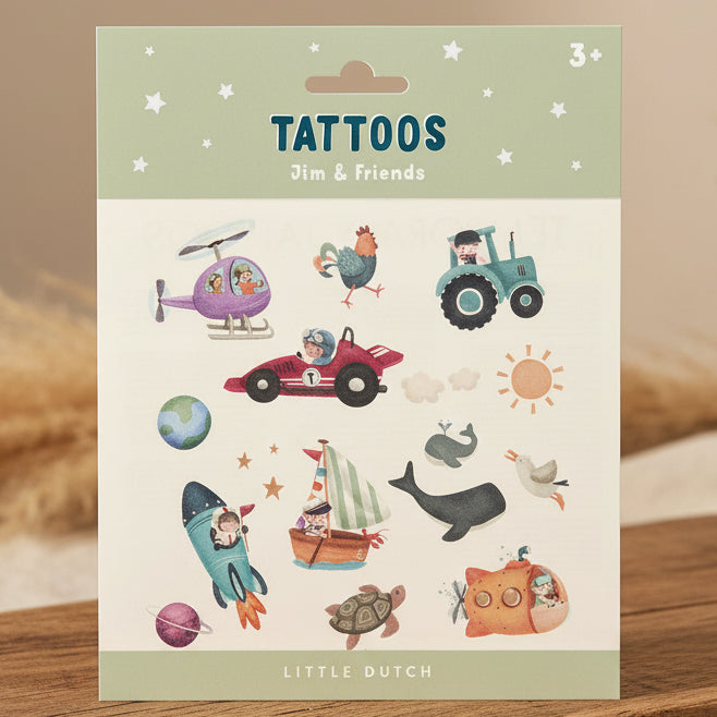 Tattoos - Jim & Friends | Little Dutch