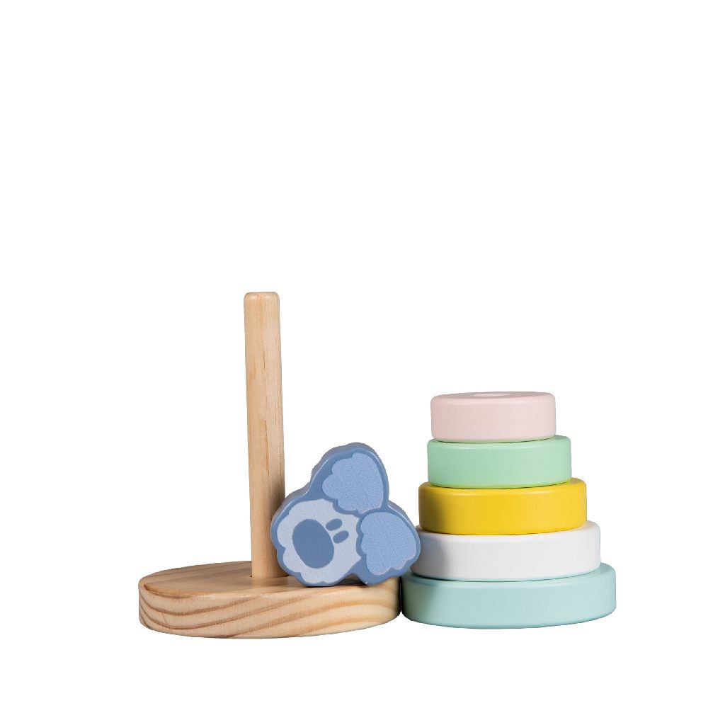 Wusel & Pip Baby Wusel Stapelturm | Rubo Toys
