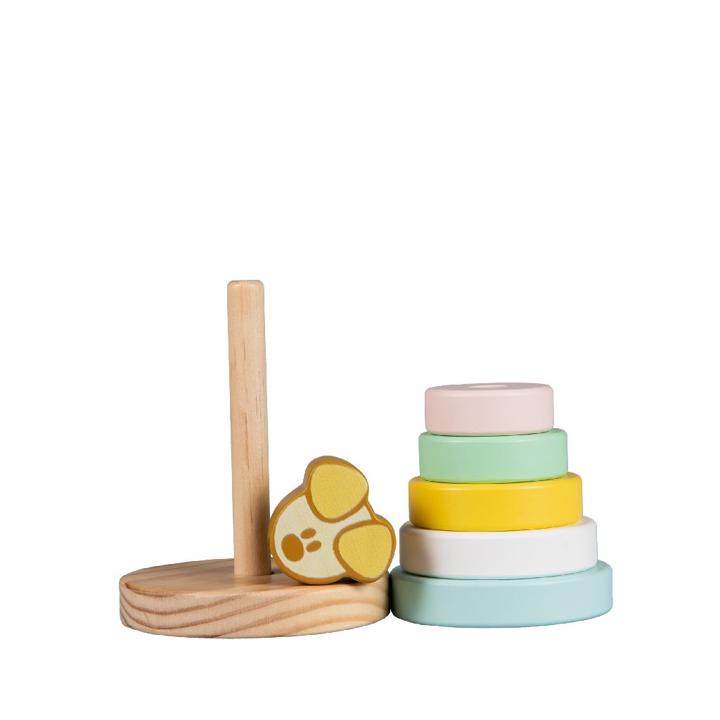 Wusel & Pip Pip-Baby Stapelturm | Rubo Toys