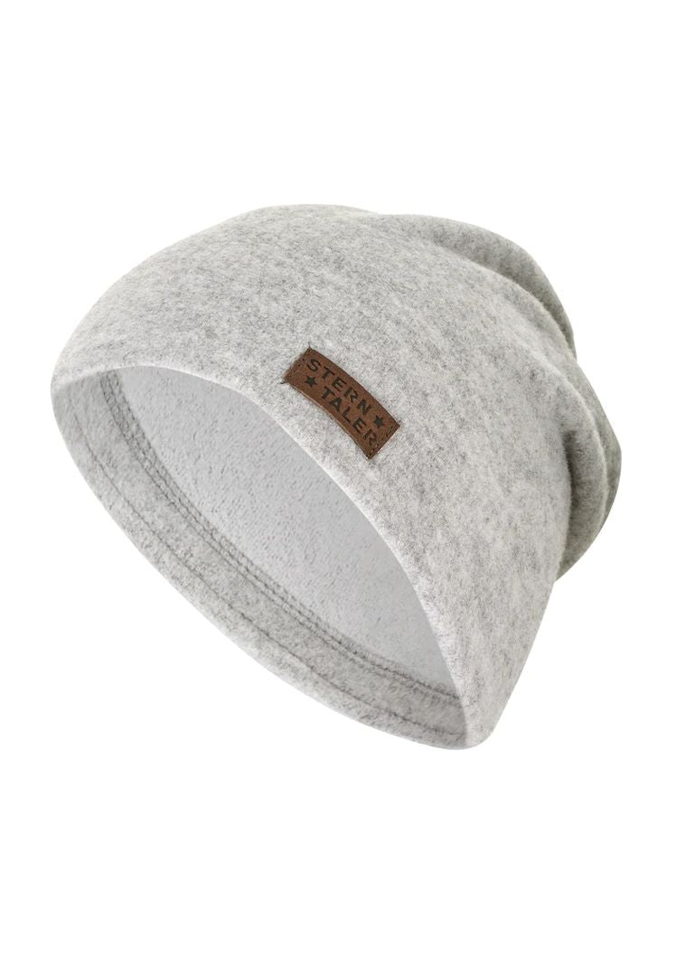 Slouch Beanie Melange maat 49 lichtgrijs | Sterntaler