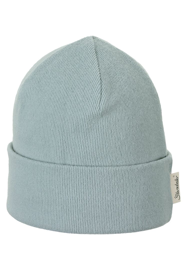 Muts met manchet maat 47 turquoise | Sterntaler