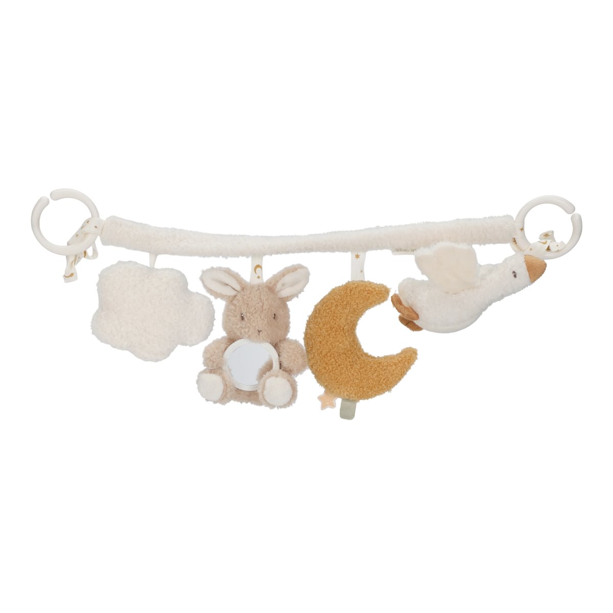 Kinderwagenkette Newborn Naturals GRS | Little Dutch