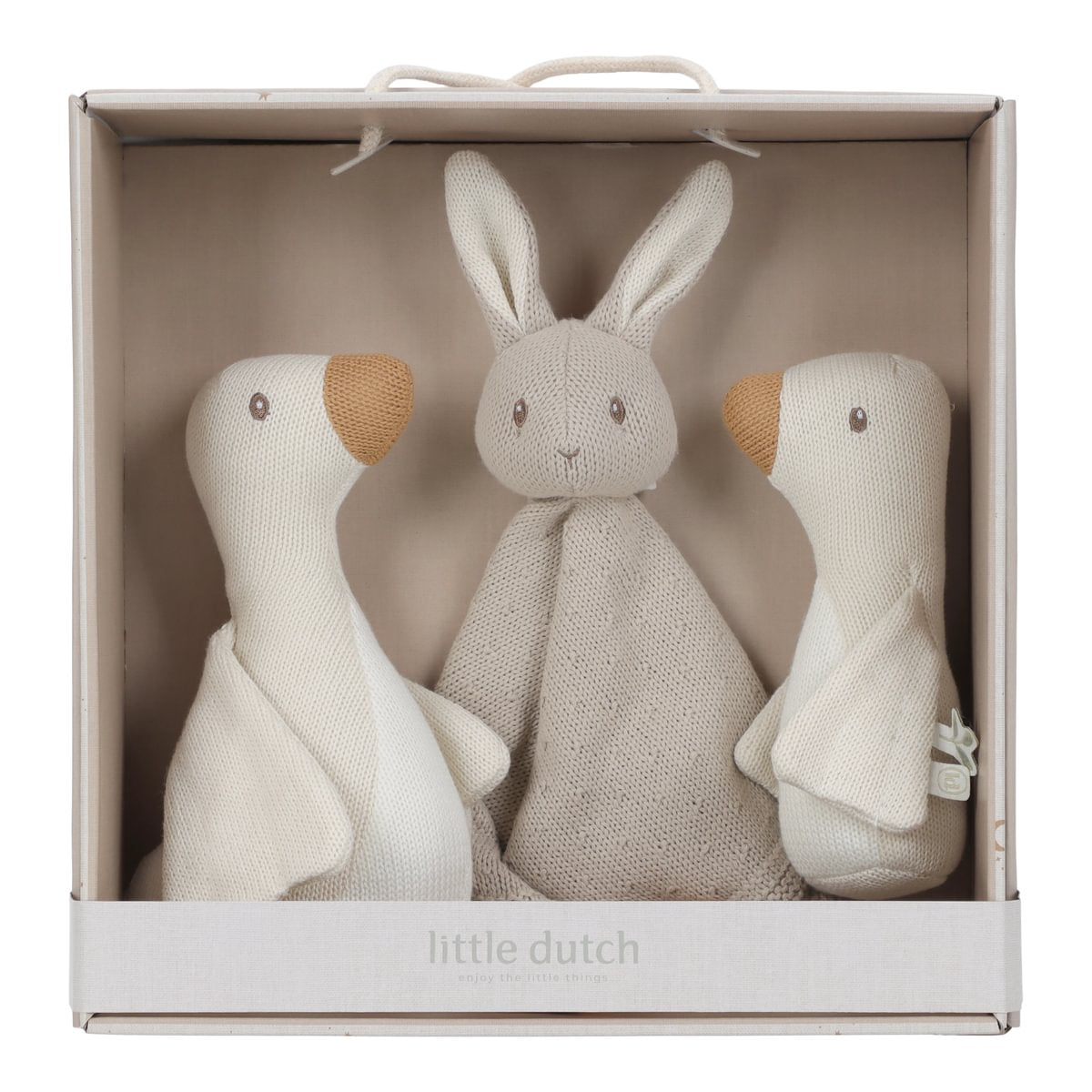 Gestricktes Geschenkset Newborn Naturals GRS | Little Dutch