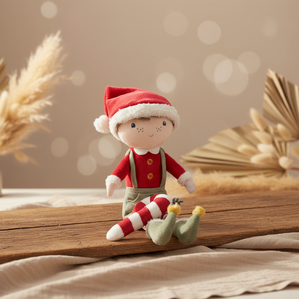 Weihnachtspuppe Jim GRS | Little Dutch