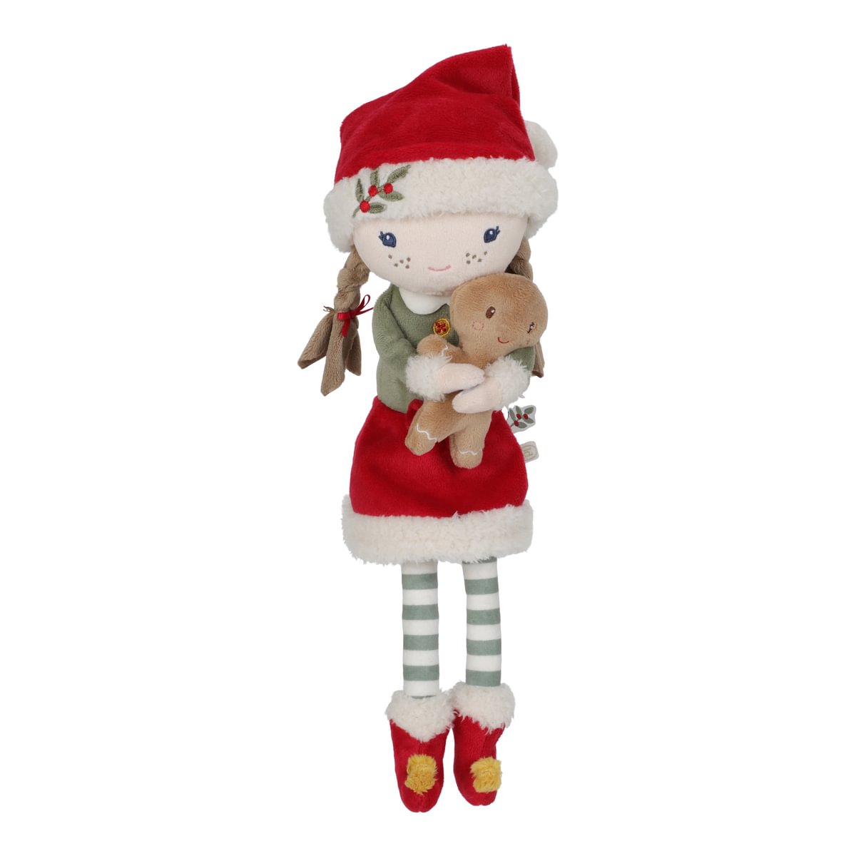 Weihnachtspuppe Rosa GRS | Little Dutch