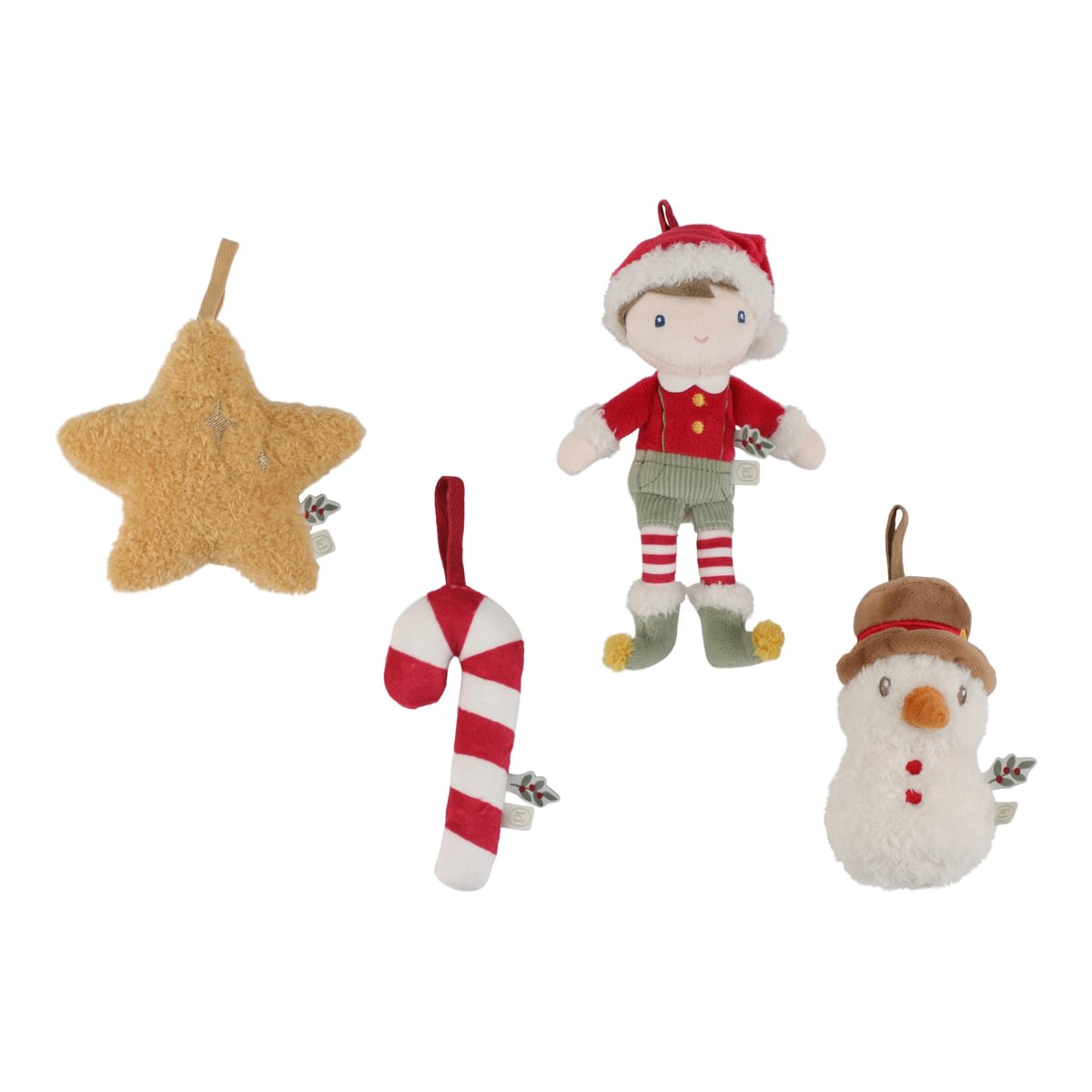 Weihnachtsanhänger Set Jim GRS | Little Dutch