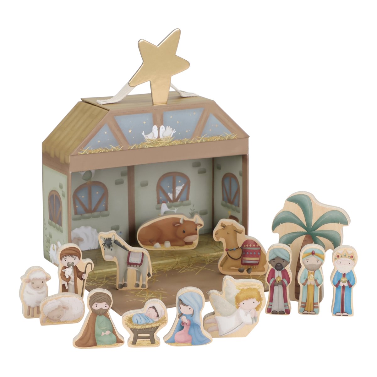 Weihnachtskrippe Spielkoffer | Little Dutch