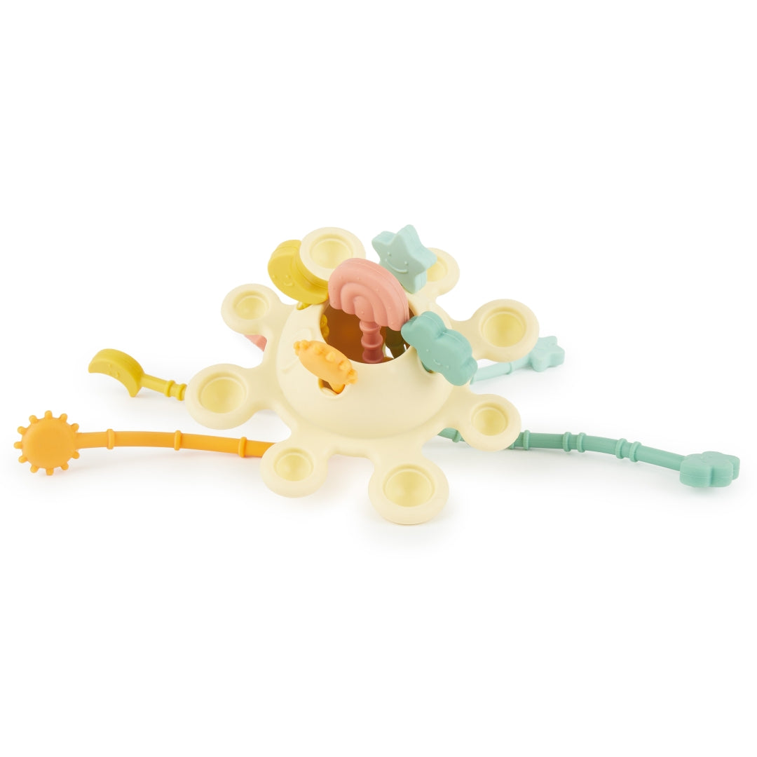 Silikon Montessori Aktivitätsspielzeug Planet - Banana | bieco
