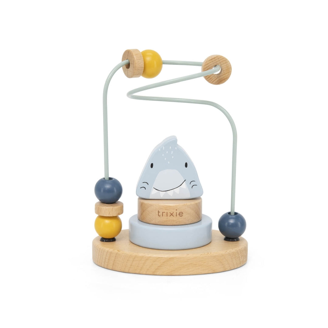 Holz Motorikschleife - Herr Hai | Trixie