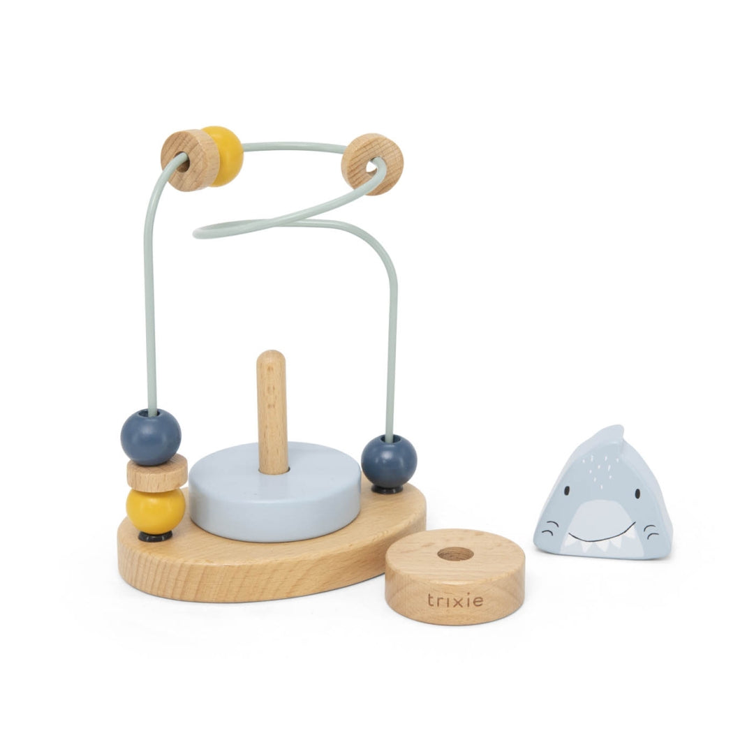 Holz Motorikschleife - Herr Hai | Trixie