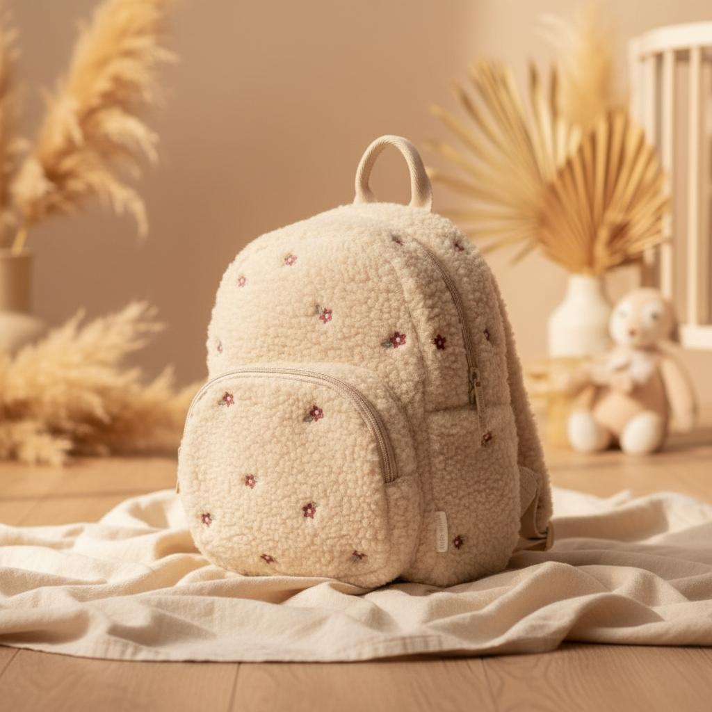 Teddy-Rucksack Sand | Little Dutch