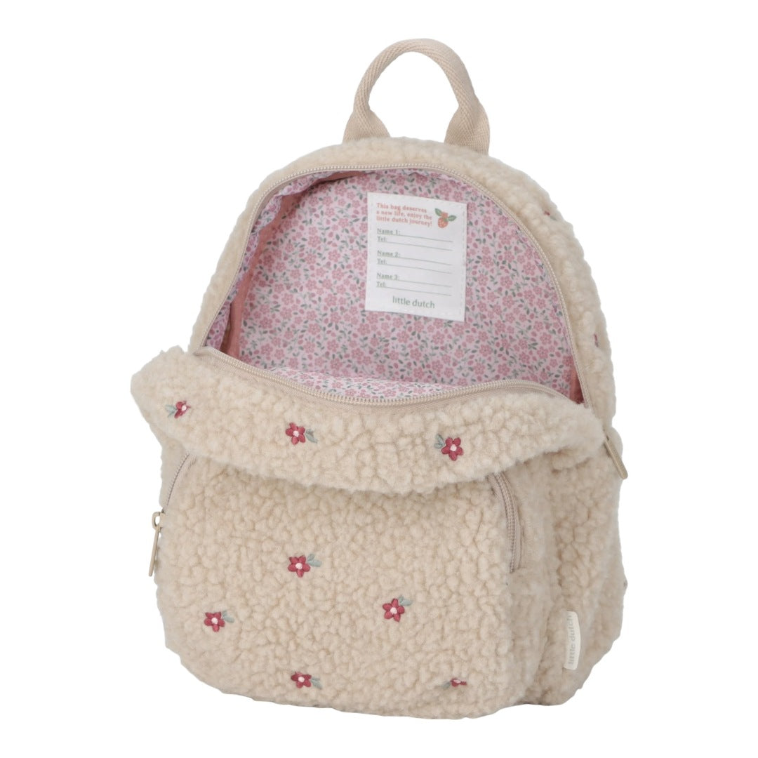 Teddy-Rucksack Sand | Little Dutch