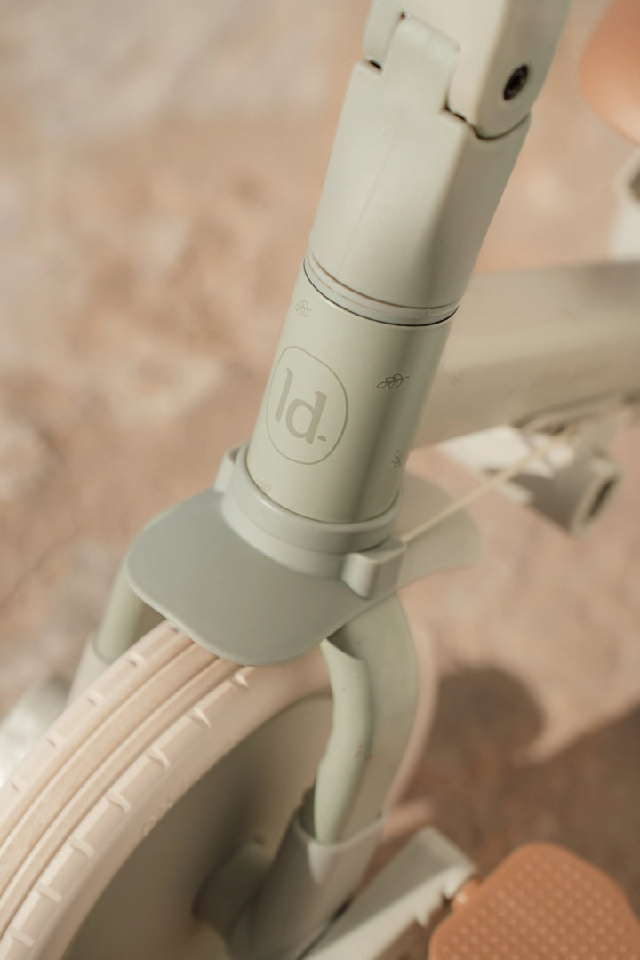 Dreirad mit Griff Grün | Little Dutch