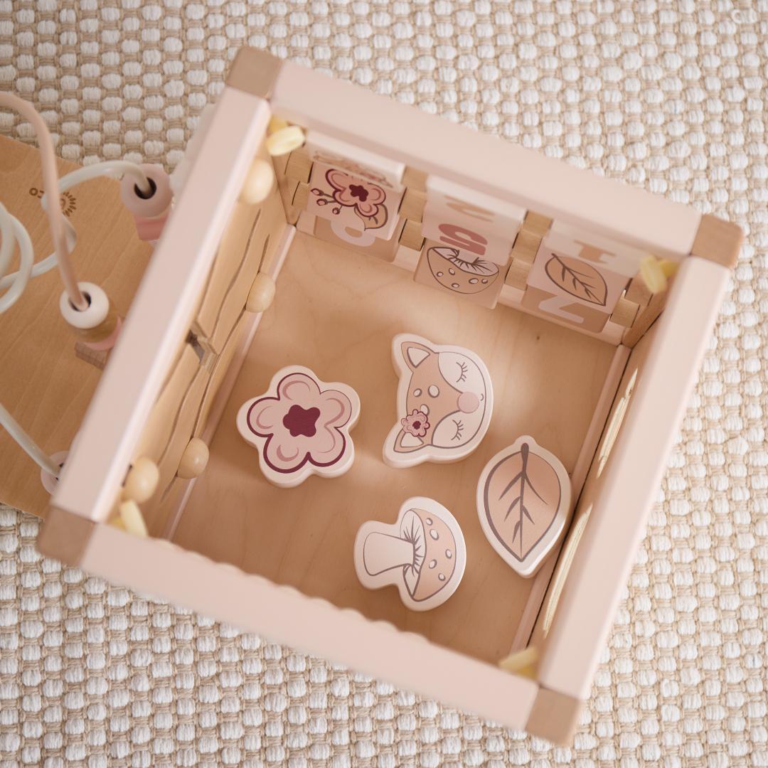 Motor skills cube deer Ella wood | bieco
