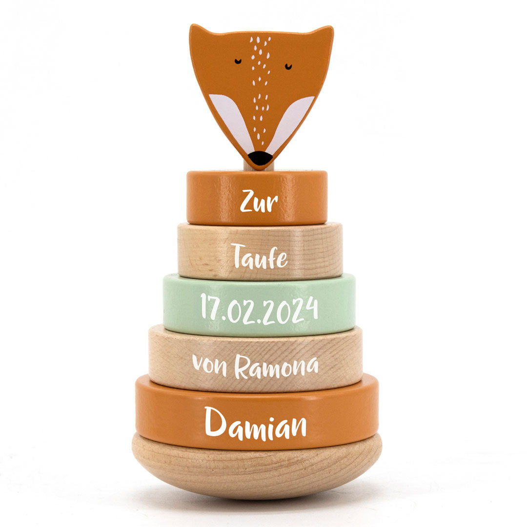 Stapelturm Herr Fuchs Holz - zur Taufe | Trixie
