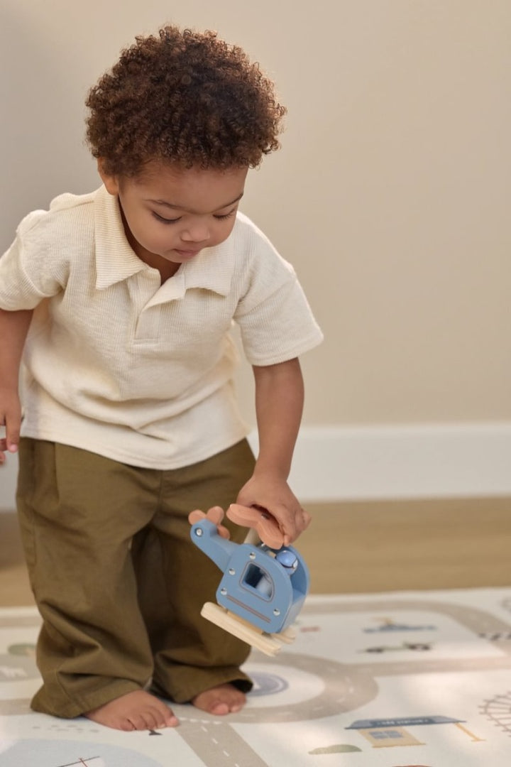 Wooden helicopter | Little Dutch