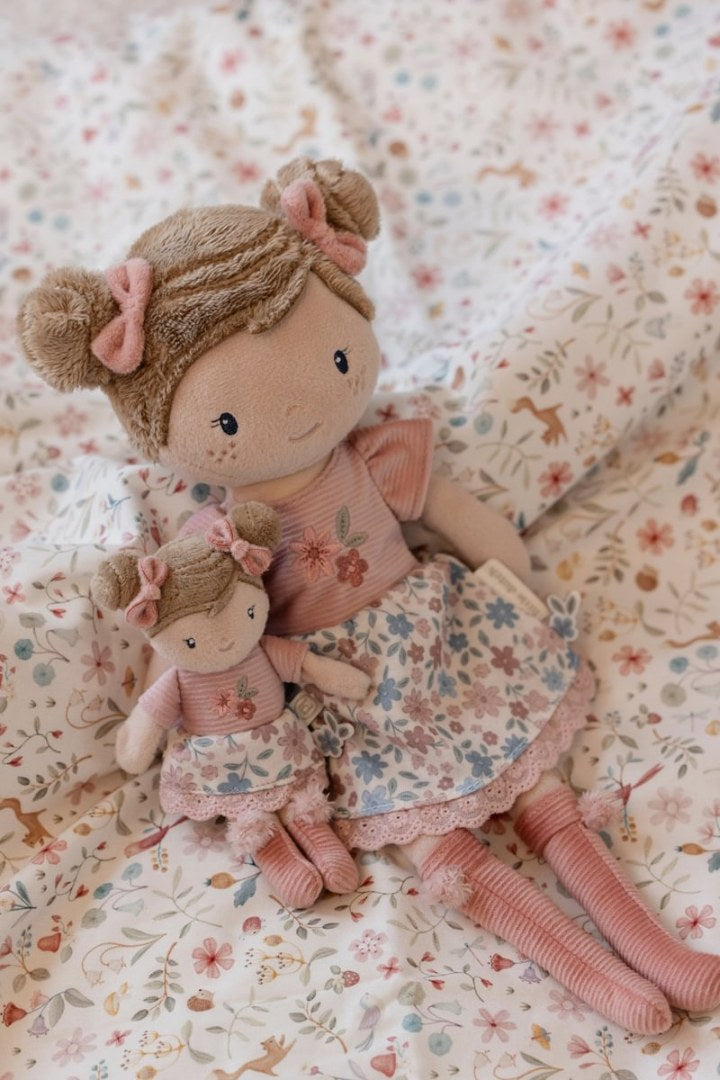 Kuschelpuppe Rosa 35 cm | Little Dutch